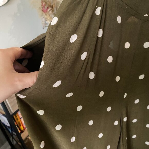 REVOLVE Faithfull the Brand Playa Polka Dot Wide Leg Jumpsuit M - Picture 10 of 10